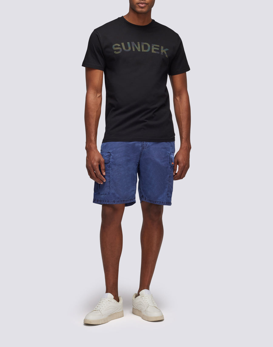 Sundek t-shirt con stampa camou M290TEJ7800-00400 Negozi Online