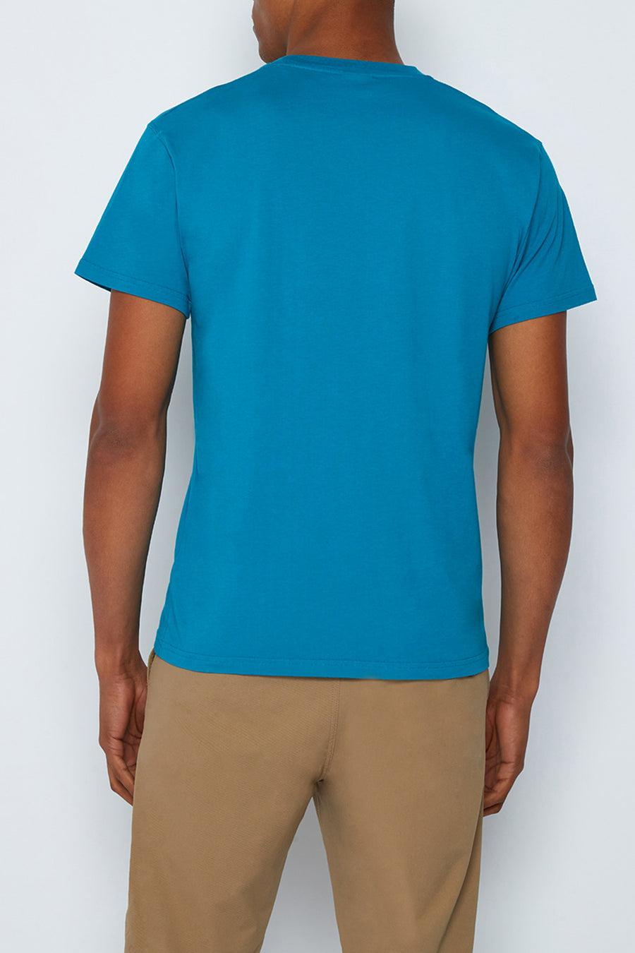 Sundek t-shirt girocollo con logo M129TEJ78OT-69400 Nuova