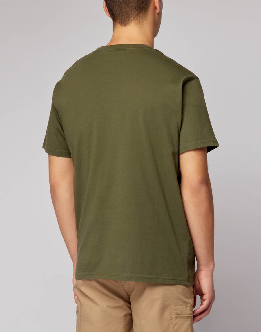 Sundek t-shirt girocollo con logo M129TEJ78OT-30200 Moda