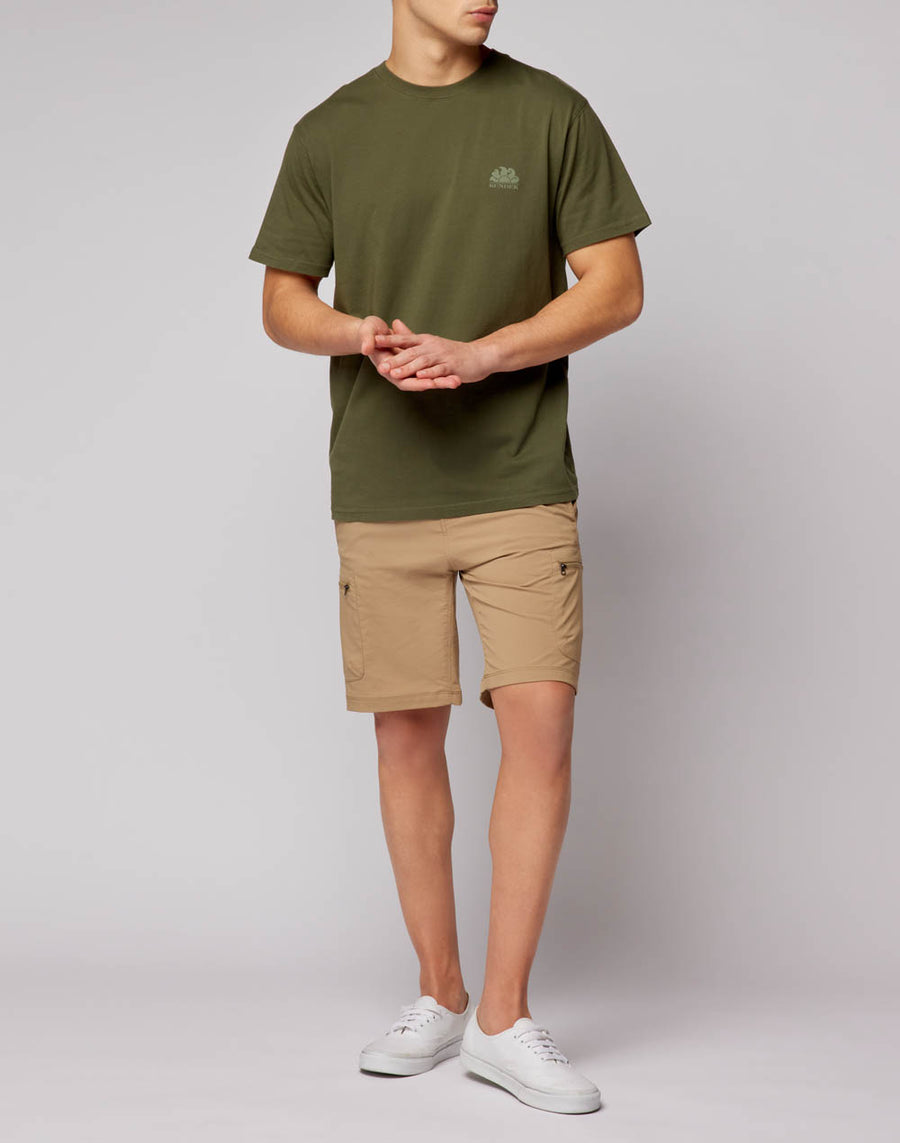 Sundek t-shirt girocollo con logo M129TEJ78OT-30200 Moda