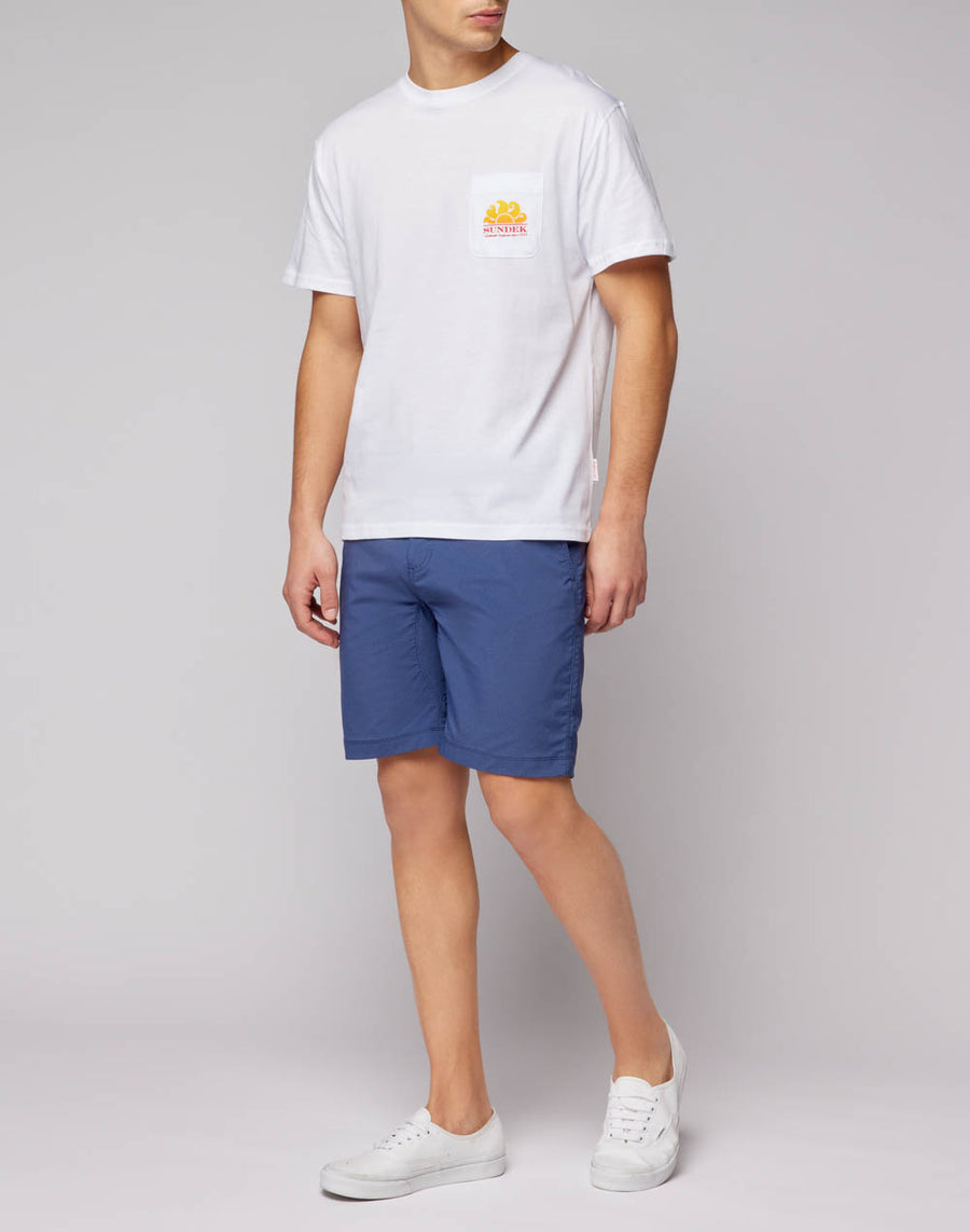 Sundek t-shirt new herbert girocollo con maxi-logo M028TEJ7800-00600 Prezzo di fabbrica