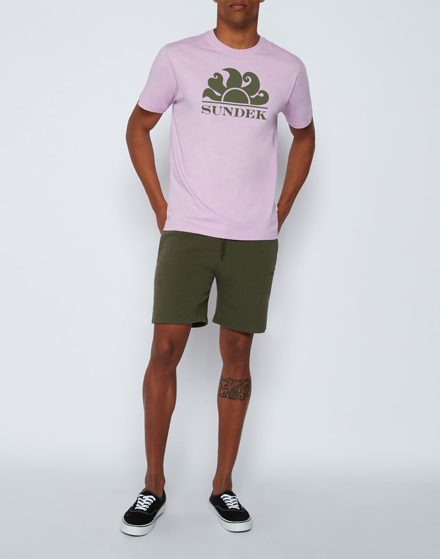 Sundek t-shirt girocollo con stampa logo M021TEJ7800-69501 Vendite stagionali