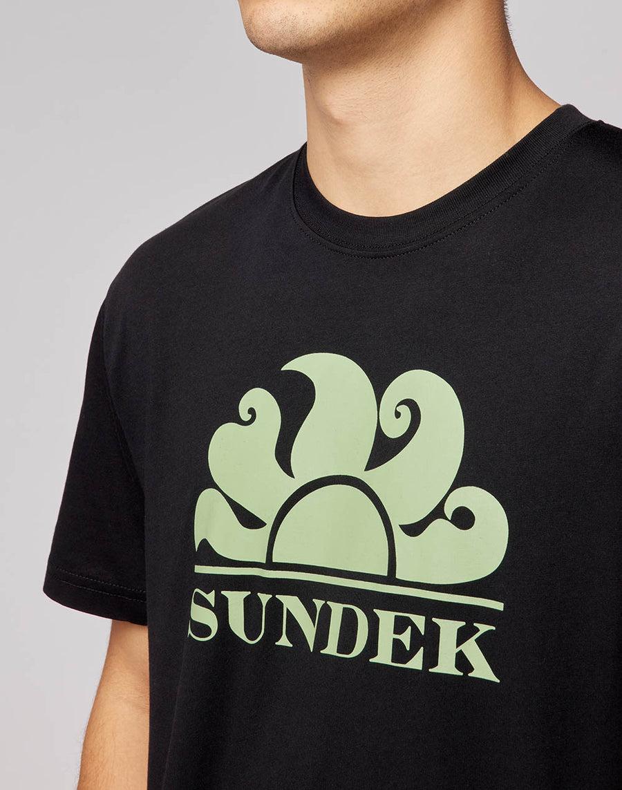 Sundek t-shirt girocollo con stampa logo M021TEJ7800-00404 Offerta natalizia