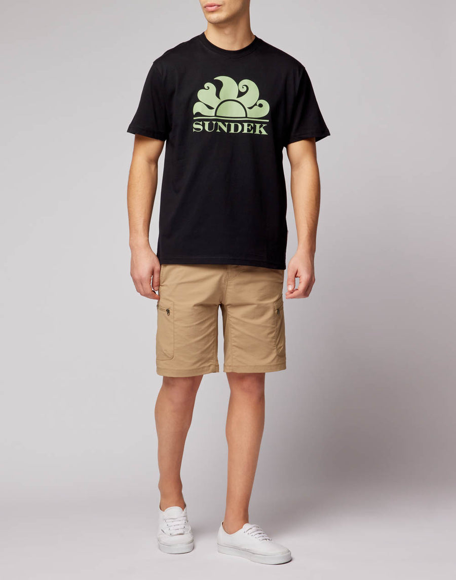 Sundek t-shirt girocollo con stampa logo M021TEJ7800-00404 Offerta natalizia