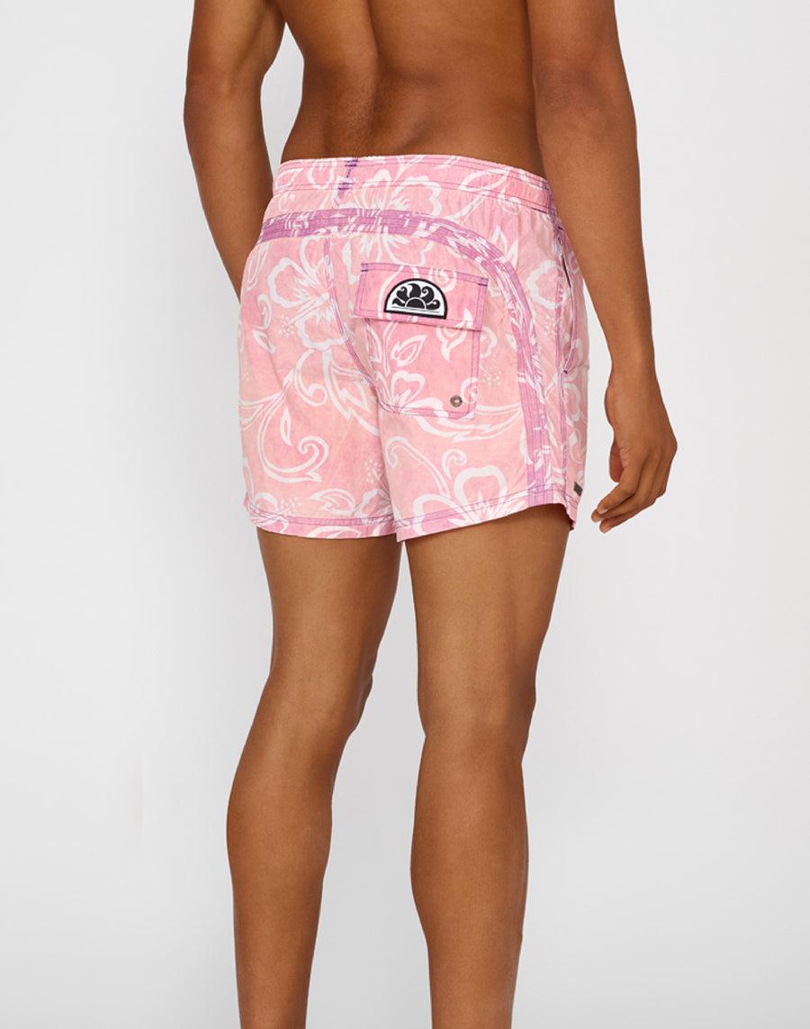 Sundek costume da bagno stampa hibiscus GM504BDN64IA-249IA