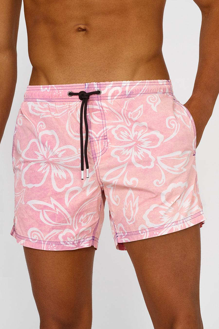 Sundek costume da bagno stampa hibiscus GM504BDN64IA-249IA Vendita calda