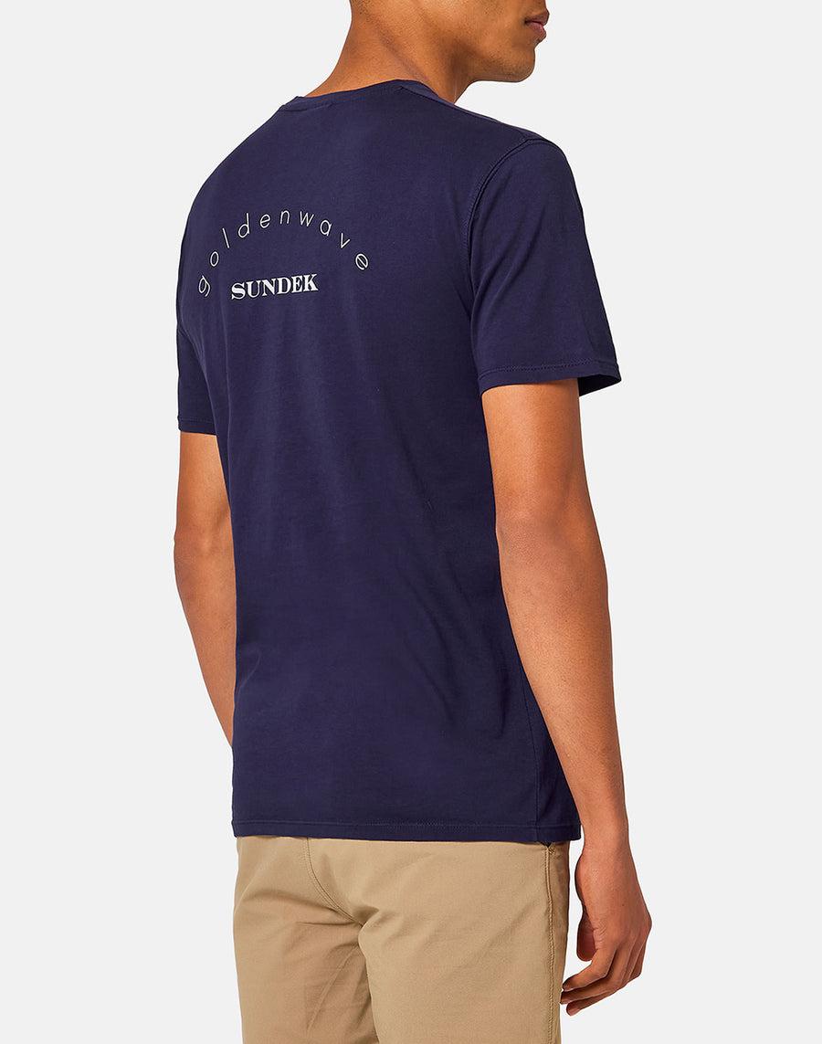 Sundek T-shirt in jersey tinto in capo GM011TEJE200-07400 In Linea