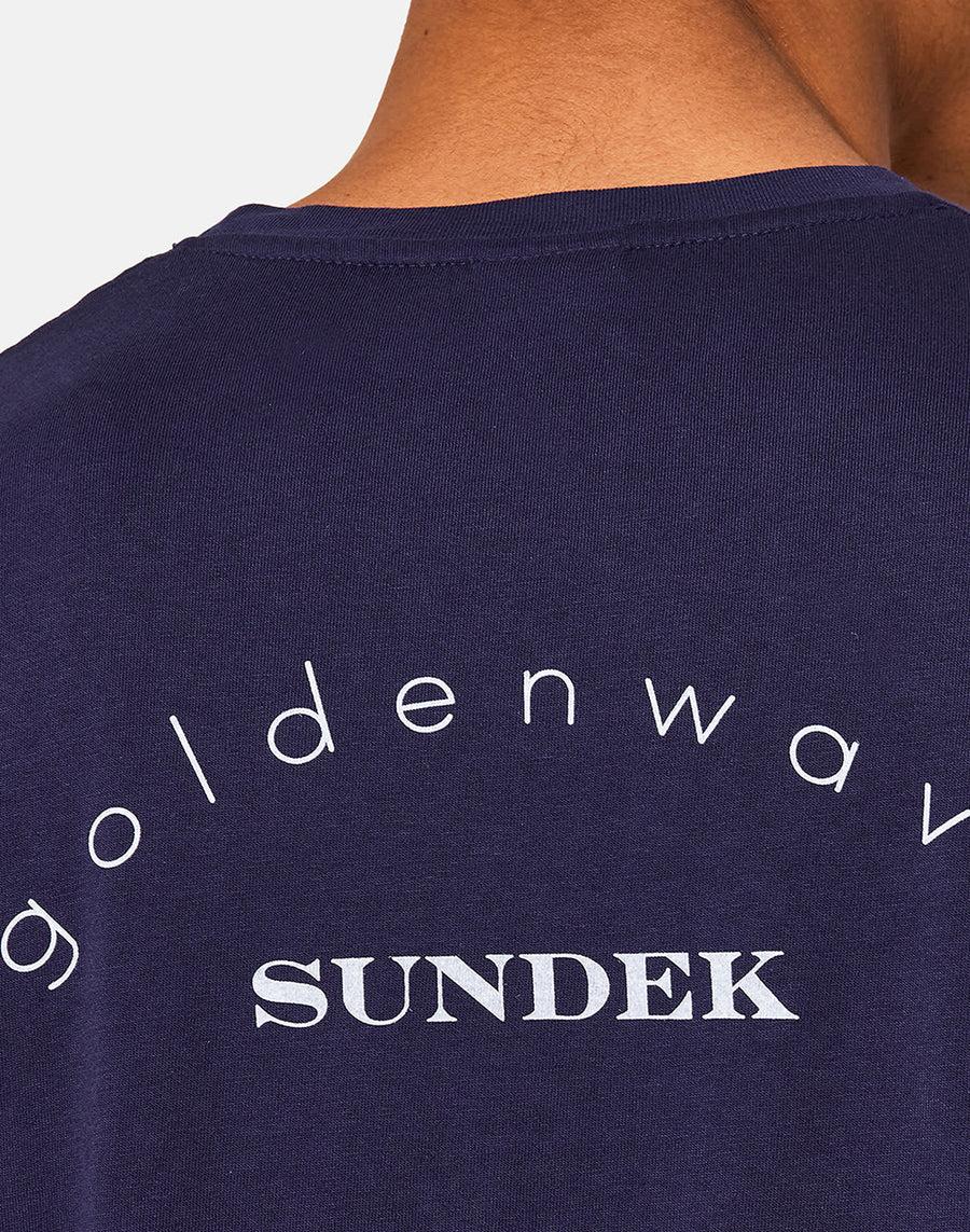 Sundek T-shirt in jersey tinto in capo GM011TEJE200-07400 In Linea