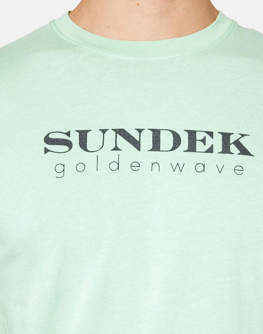Sundek T-shirt in jersey tinto in capo GM003TEJE300-53100 Qualità