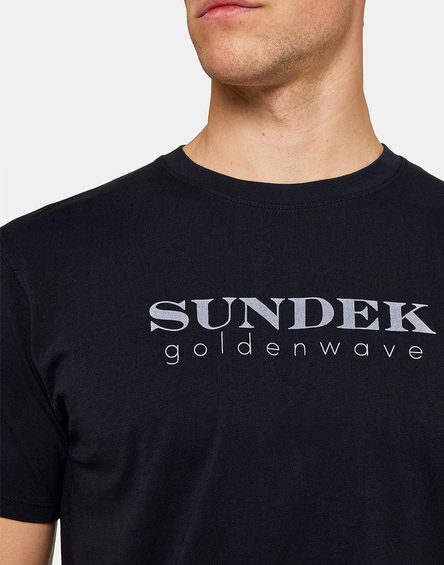 Sundek T-shirt in jersey tinto in capo GM003TEJE300-00400 Vendita