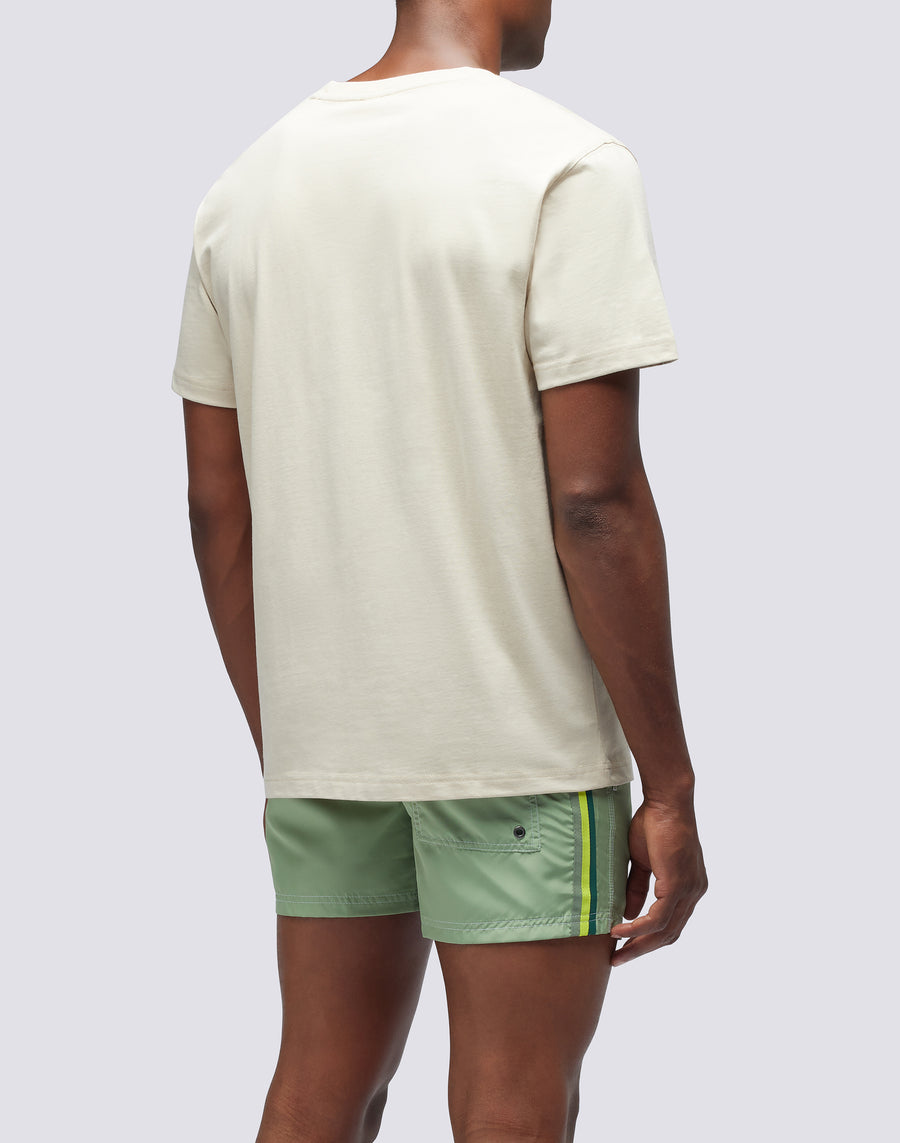 Sundek T-SHIRT GIROCOLLO TINTO CAPO m671tejs500-32600 In Vendita