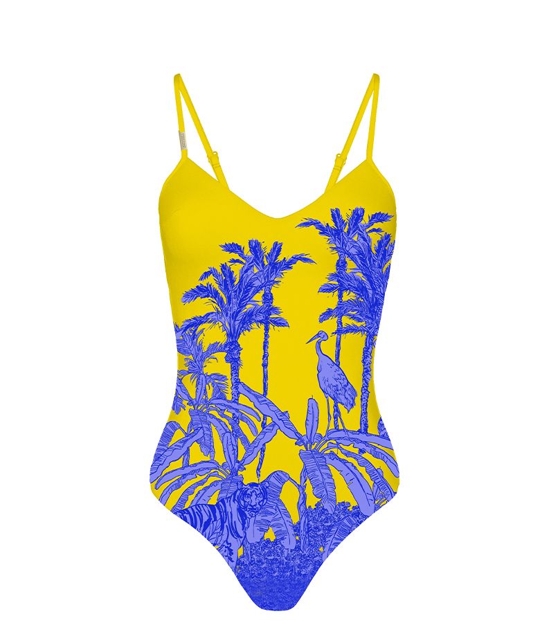 Zeybra COSTUME INTERO DONNA AMAZZONIA ELETTRICO GIALLO Vendita Economica