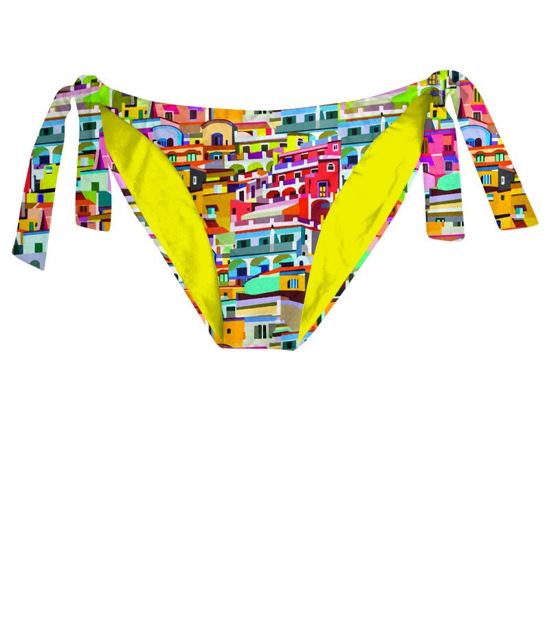 Zeybra SLIP DONNA REVERSIBILE AMALFI GIALLO In Saldo