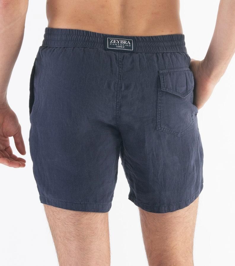 Zeybra COSTUME UOMO LINO BLU In Vendita