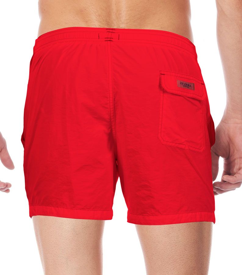Zeybra COSTUME UOMO TINTA UNITA HERITAGE RED RACE In Saldo