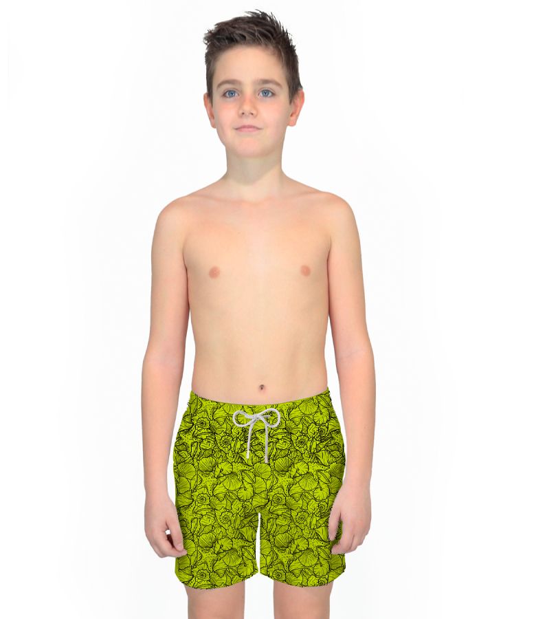 Zeybra COSTUME BAMBINO FLUO PRINT GIALLO FLUO Italia