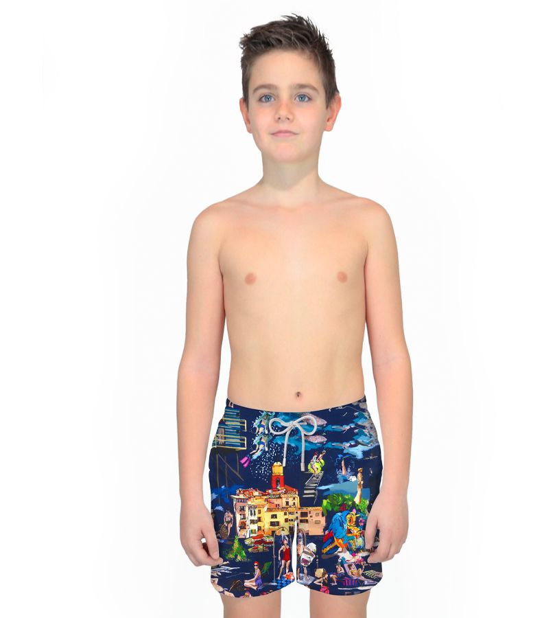 Zeybra COSTUME BAMBINO ESTATE BLU Nuovo