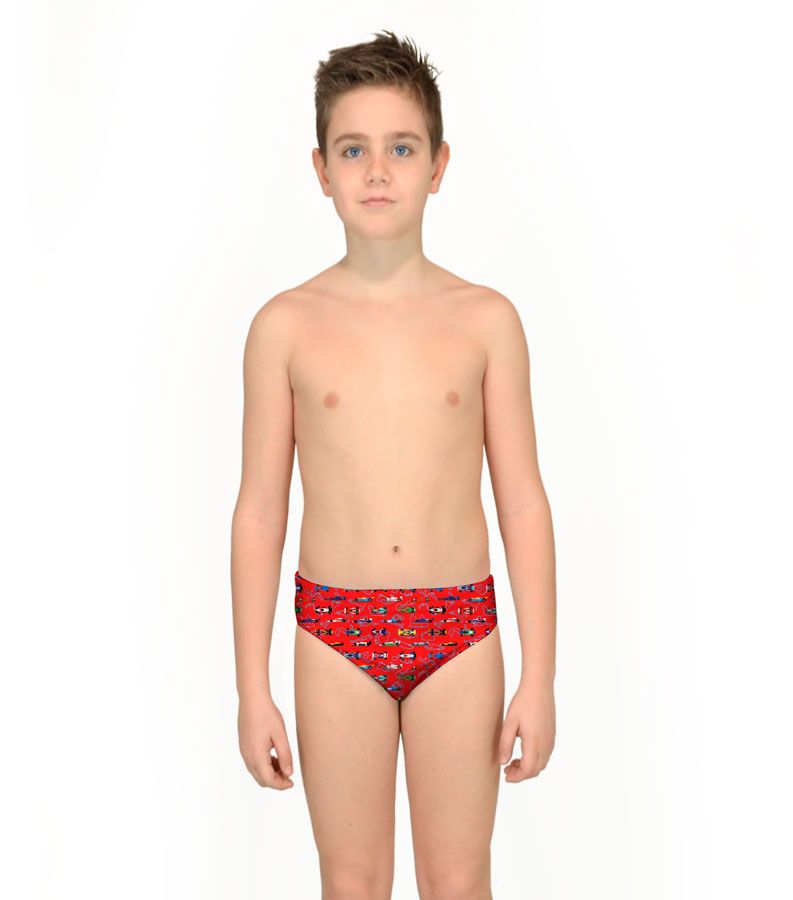 Zeybra SLIP BAMBINO FORMULA 1 RED RACE Saldi