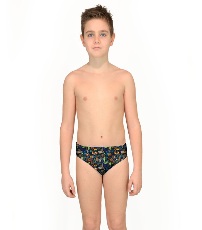 Zeybra SLIP BAMBINO PESCI CRAYON NERO Offerte