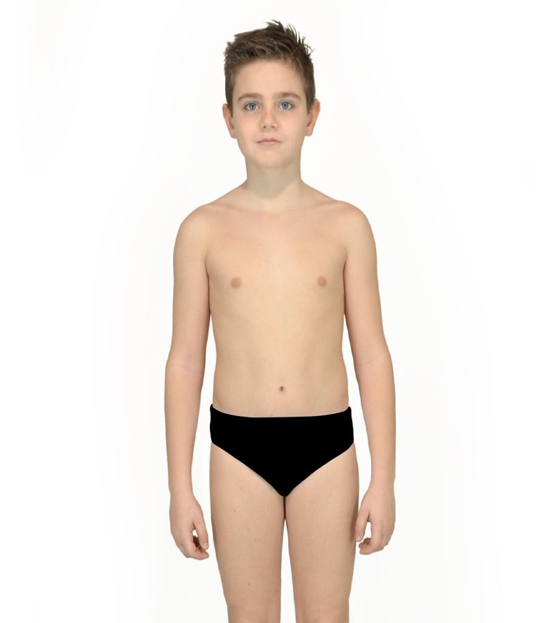Zeybra SLIP BAMBINO TINTA UNITA BLACK Saldi Di Fabbrica