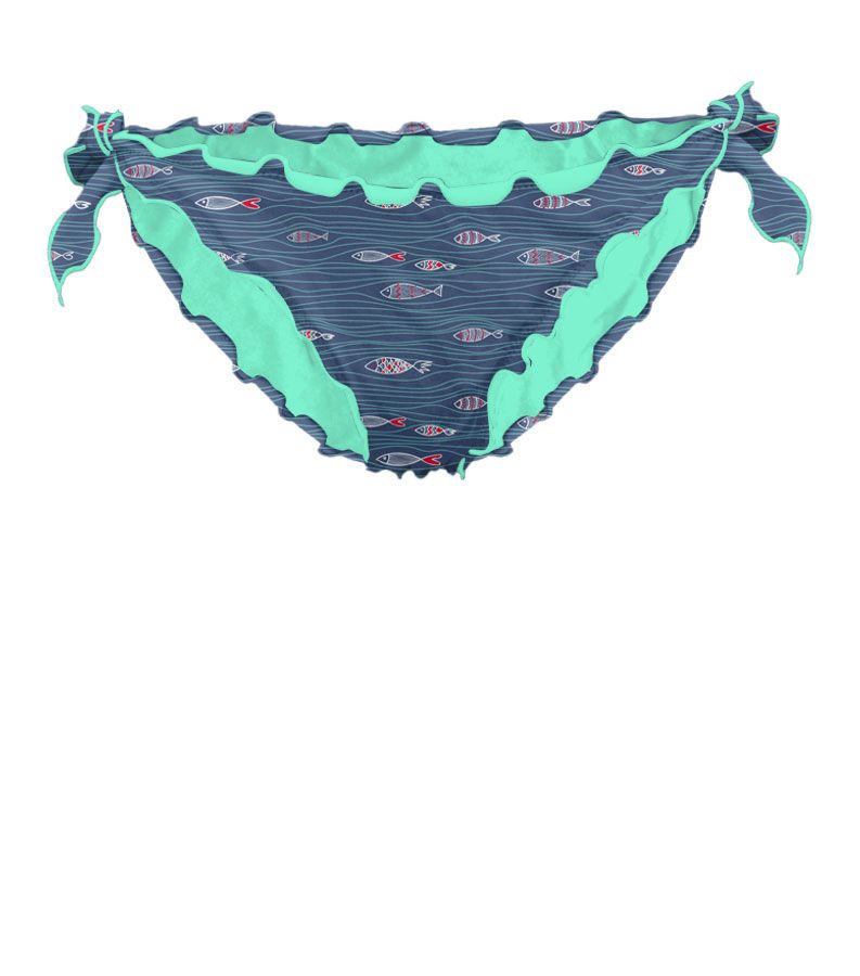 Zeybra SLIP BAMBINA ARRICCIATO SARDINE NAZIONALE Nuovo