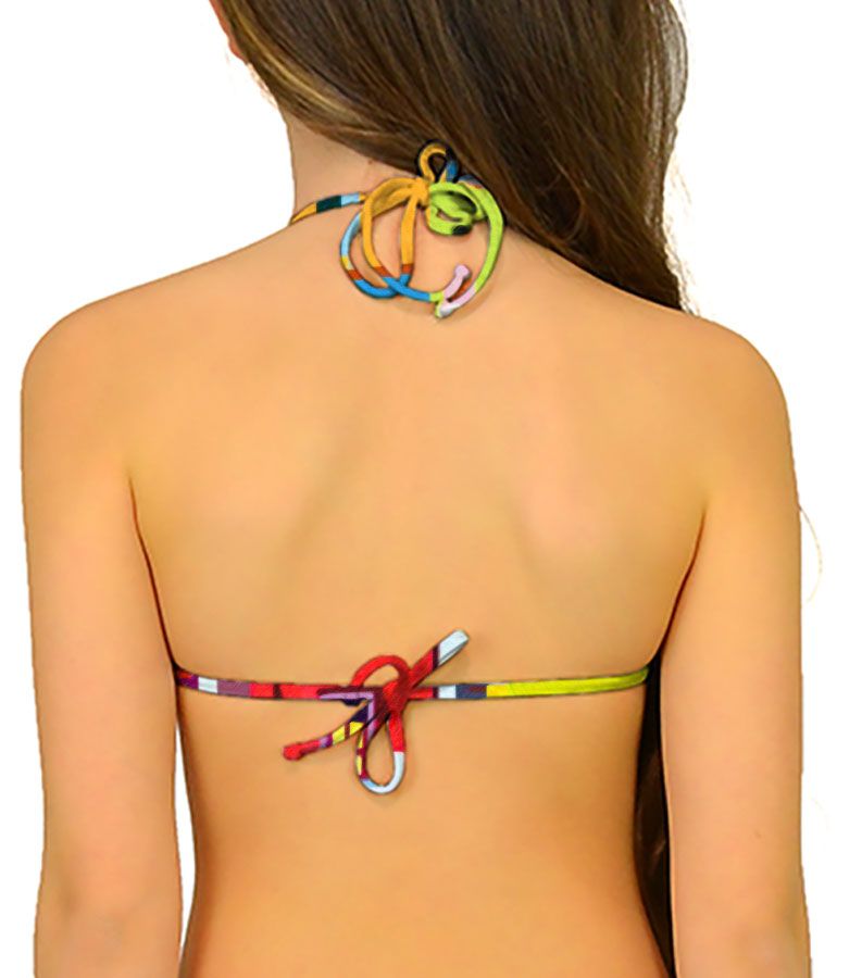 Zeybra TRIANGOLO BAMBINA REVERSIBILE AMALFI GIALLO Qualità Garantita