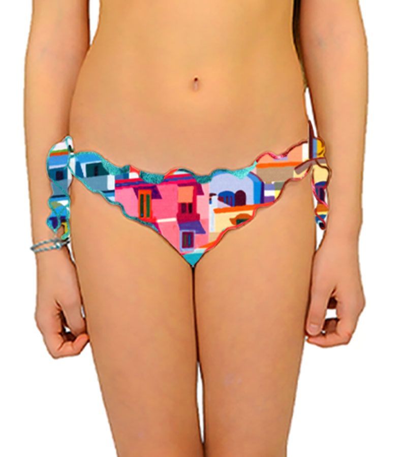 Zeybra SLIP BAMBINA REVERSIBILE AMALFI GIALLO Negozi Online