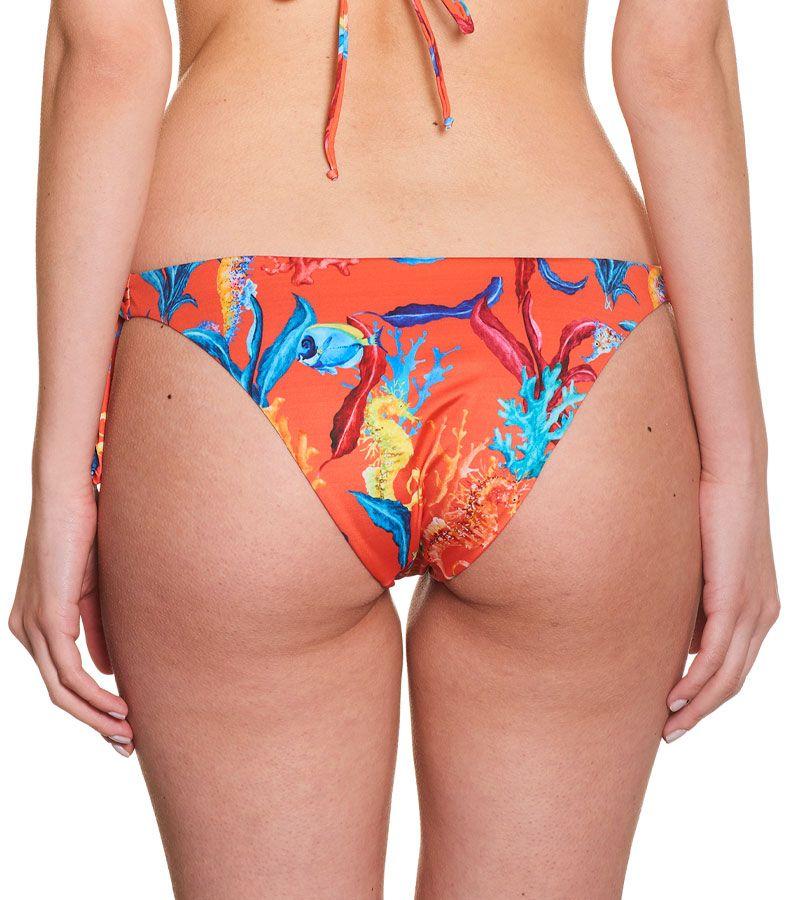 Zeybra SLIP DONNA REVERSIBILE CORALLI ORANGE Presa