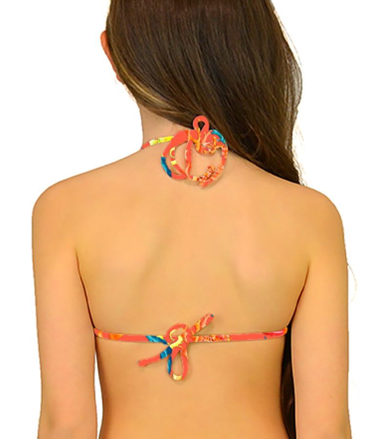 Zeybra TRIANGOLO BAMBINA REVERSIBILE CORALLI ORANGE Offerta