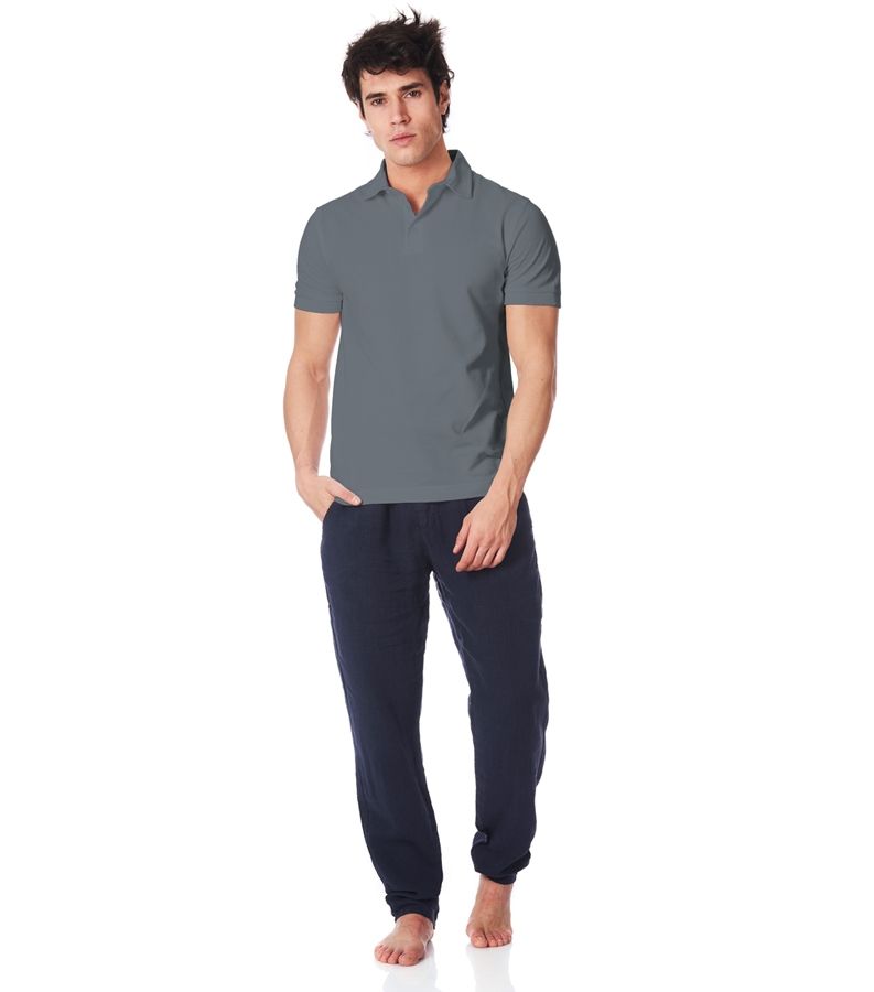 Zeybra POLO UOMO COTONE BLU Hotsell