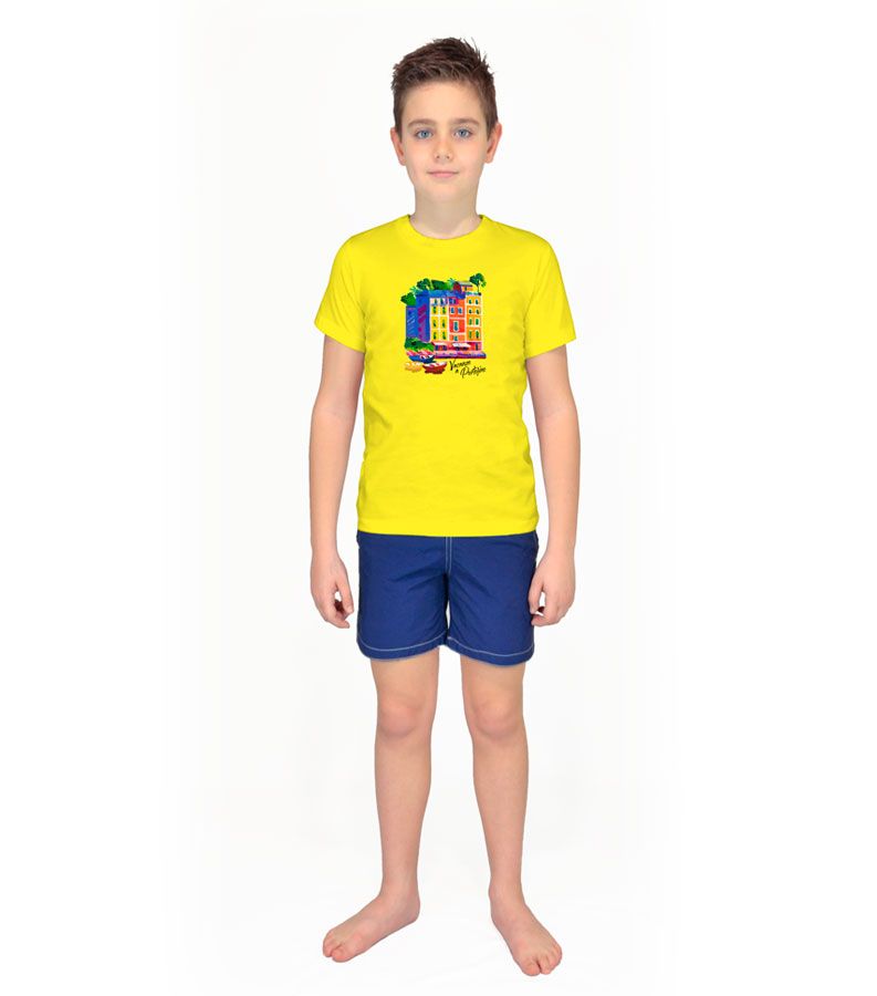 Zeybra T-SHIRT BAMBINO GIALLO Negozi Online