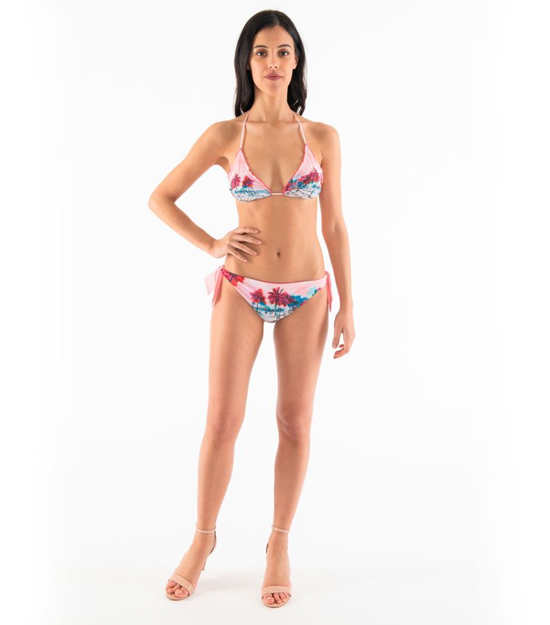 Zeybra TRIANGOLO DONNA ARRICCIATO BRASILE ROSA 50% di sconto per tempo limitato