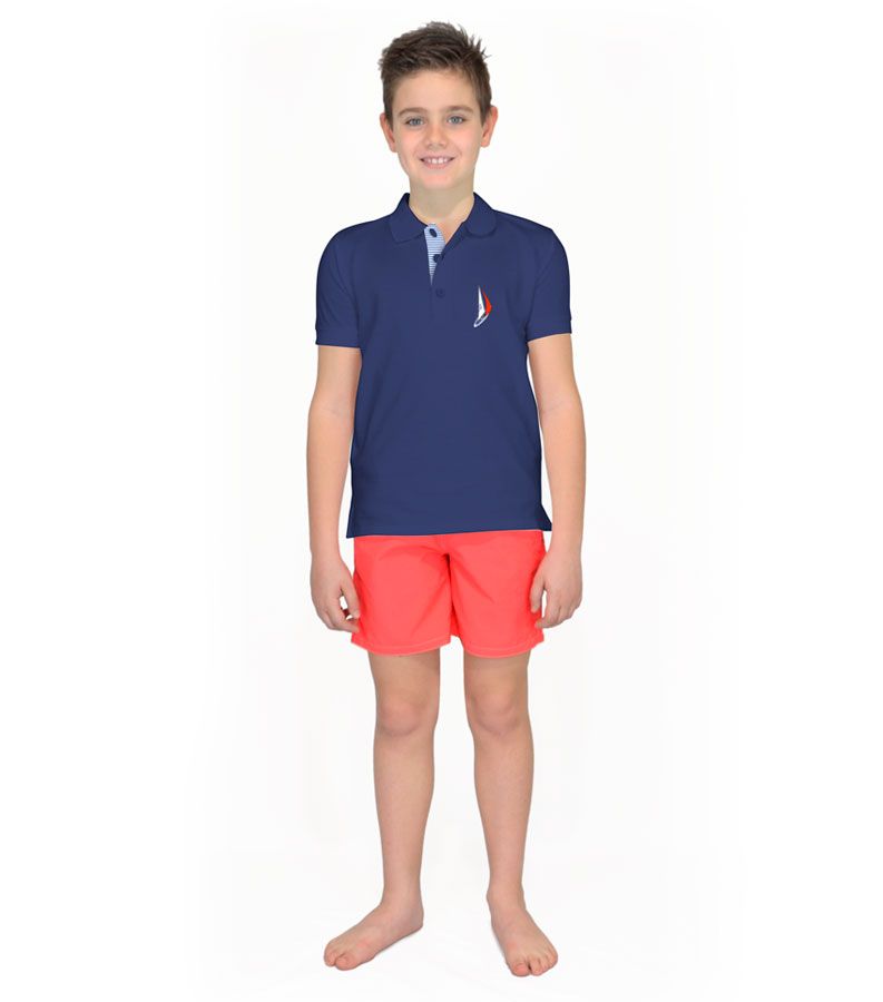 Zeybra POLO BAMBINO ELEMENT INCHIOSTRO Italy
