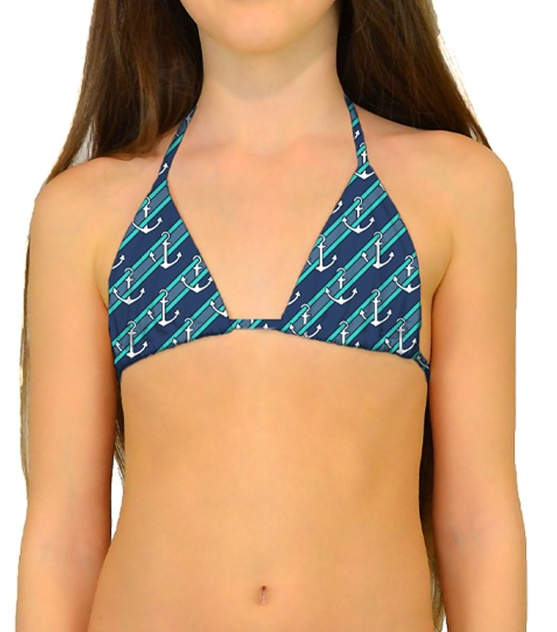 Zeybra TRIANGOLO BAMBINA REVERSIBILE ANCORE BALI Fino Al -60%