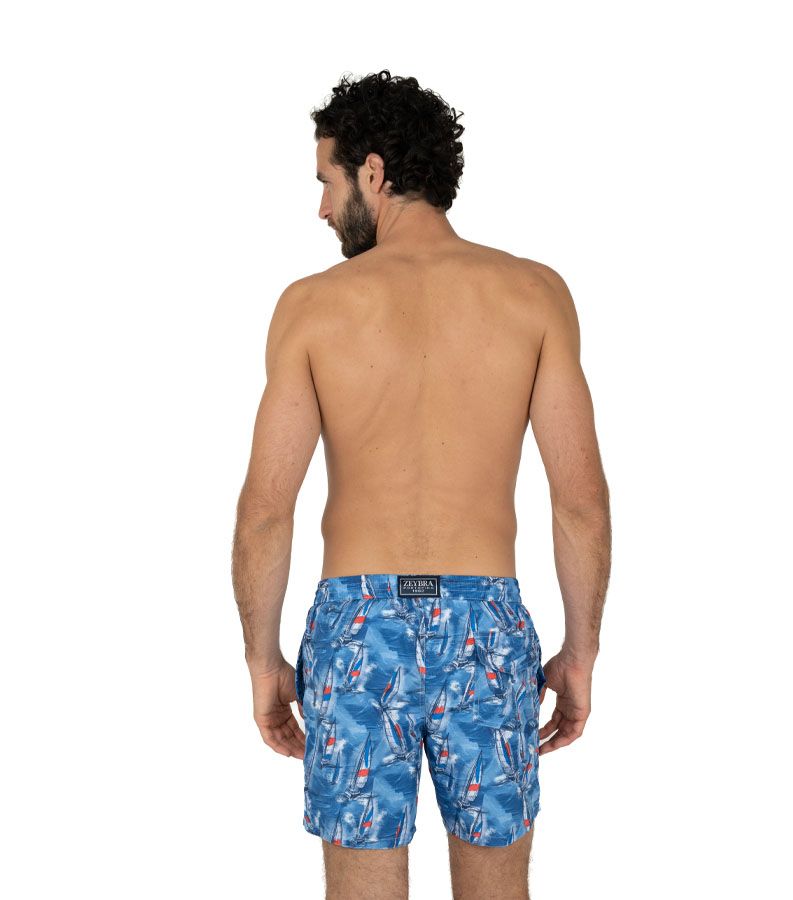 Zeybra COSTUME UOMO BARCHE A VELA RECYCLED Fornitura limitata