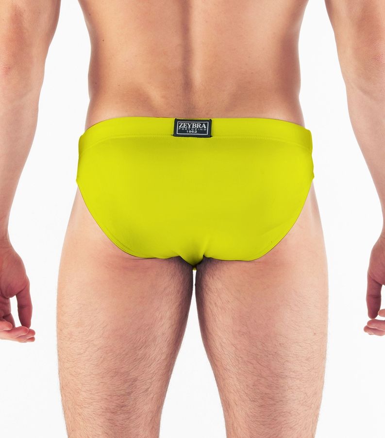 Zeybra SLIP UOMO TINTA UNITA GIALLO FLUO Offerte speciali