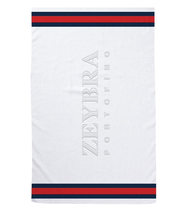Zeybra TELO MARE JAQUARD BIANCO Enormi sconti