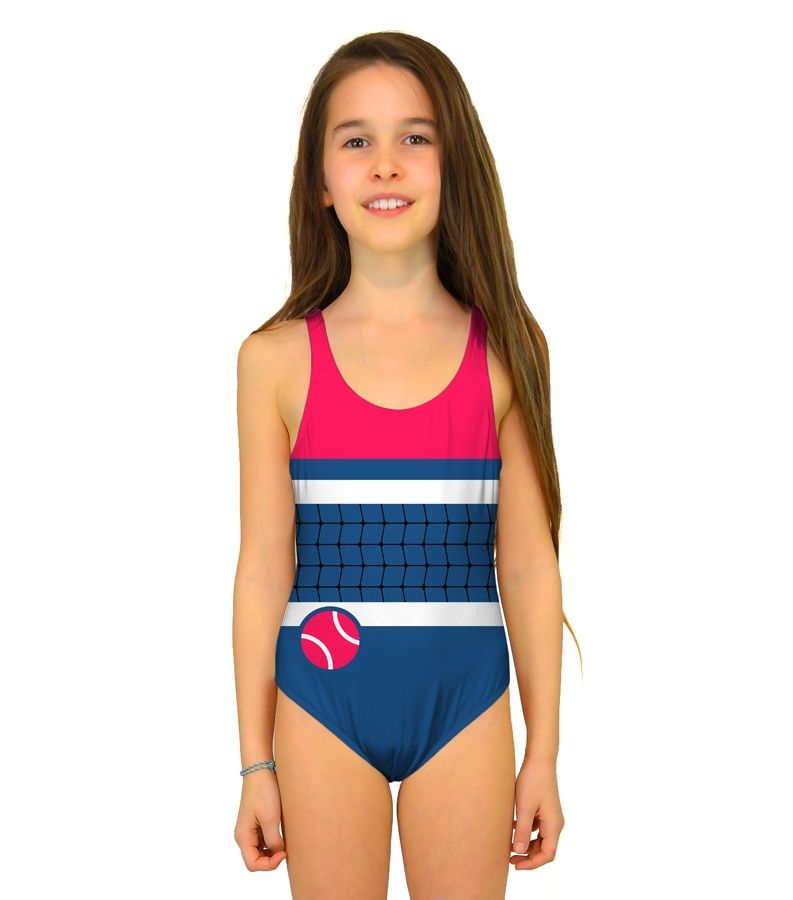 Zeybra COSTUME INTERO BAMBINA TENNIS COBALTO Qualità