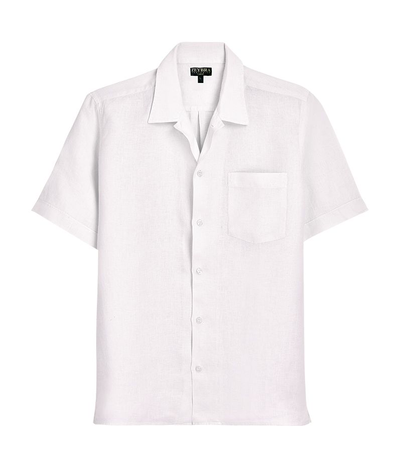 Zeybra CAMICIA UOMO MANICA CORTA BIANCO Acquista Ora