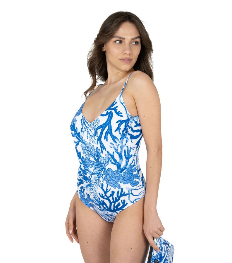 Zeybra COSTUME INTERO DONNA CORALLI ELETTRICO Affare Del Giorno