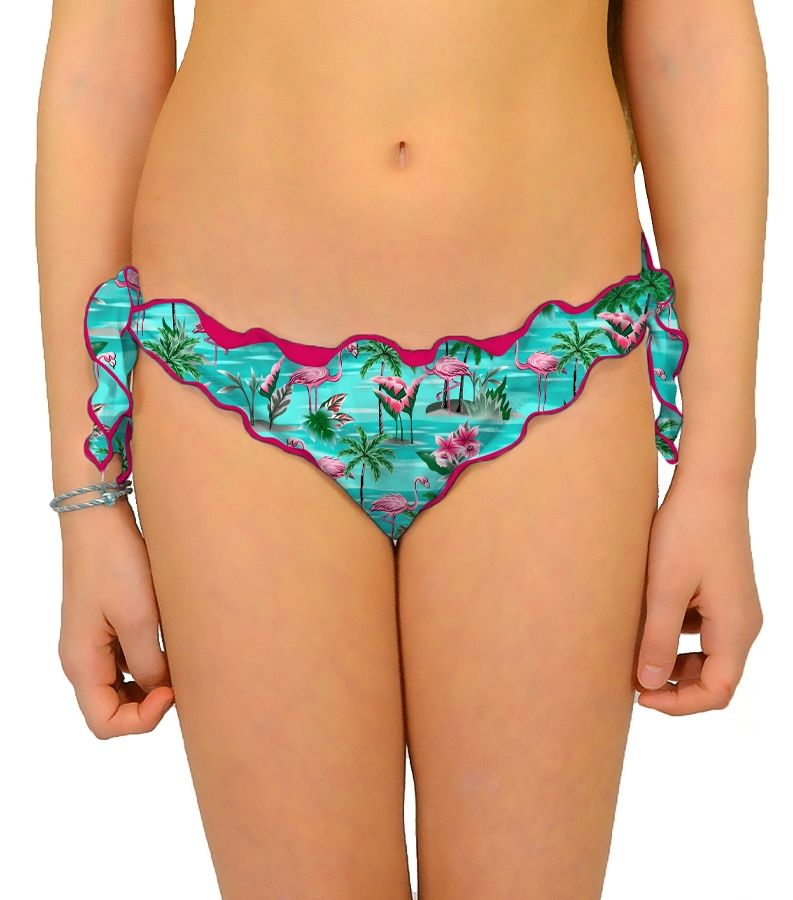 Zeybra SLIP BAMBINA ARRICCIATO FENICOTTERI ACQUA Spedizione gratuita