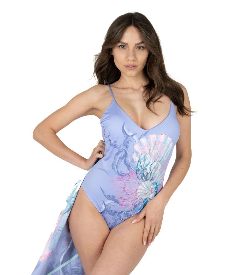 Zeybra COSTUME INTERO DONNA NETTUNO GLICINE Offerta settimanale