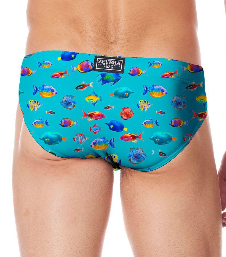 Zeybra SLIP ALTO UOMO PESCI HAWAII Sostegno trimestrale