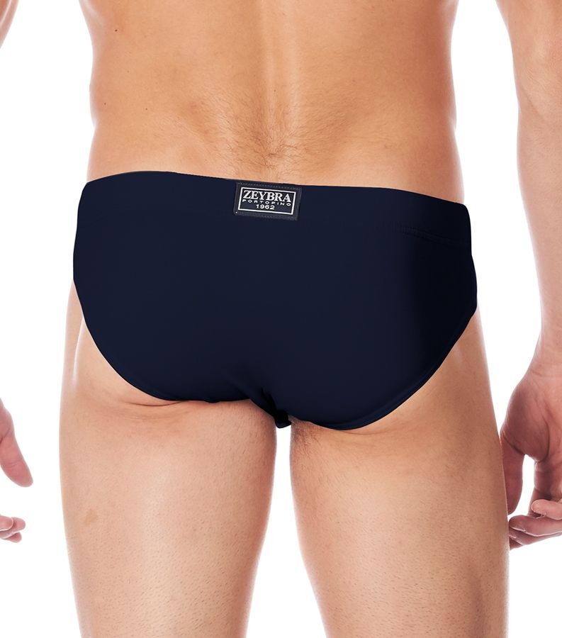 Zeybra SLIP ALTO UOMO TINTA UNITA BLU Trasporto libero internazionale