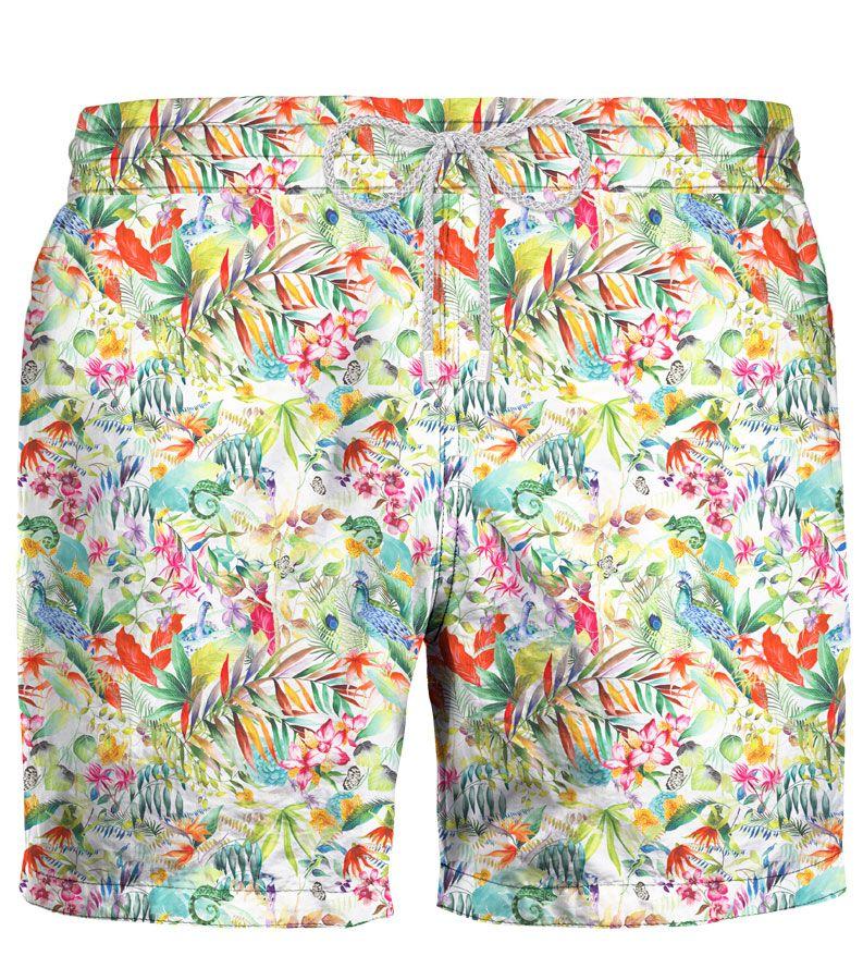 Zeybra COSTUME BAMBINO BOTANIC BIANCO Esporta salva