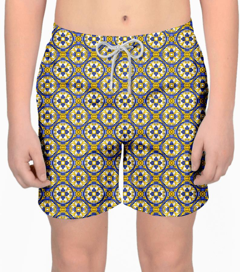 Zeybra COSTUME BAMBINO MAIOLICA ELETTRICO Italia
