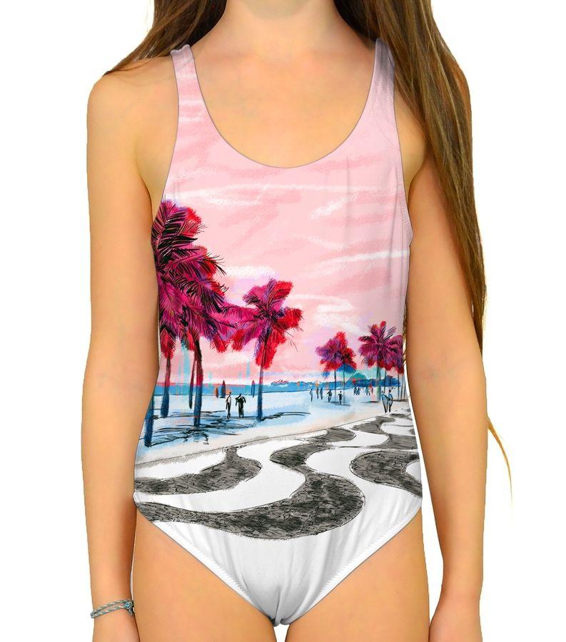 Zeybra COSTUME INTERO BAMBINA BRASILE ROSA Shopping Online