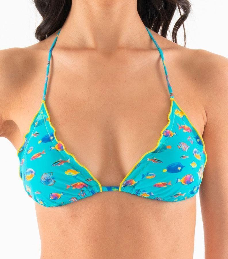 Zeybra TRIANGOLO DONNA ARRICCIATO PESCI HAWAY Moda