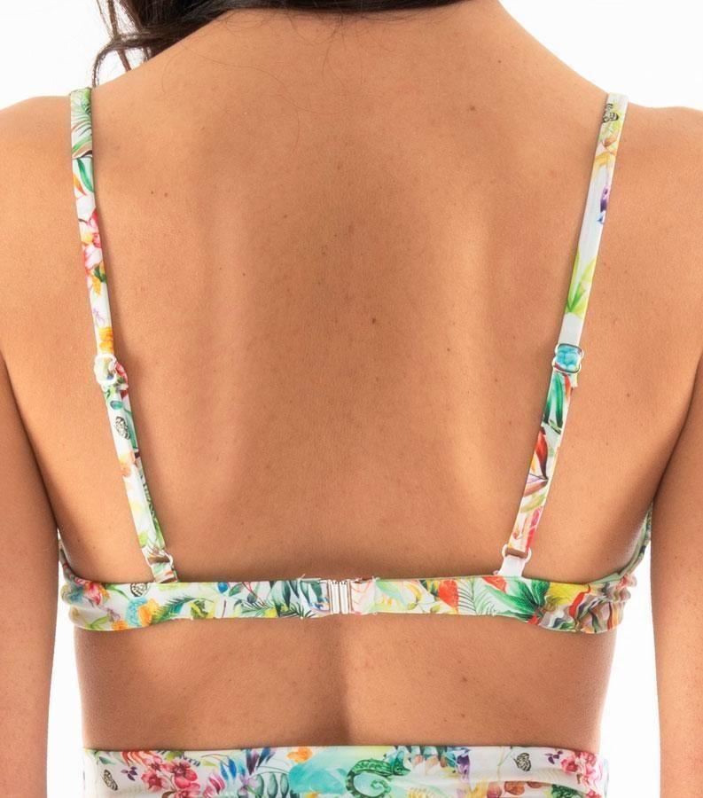 Zeybra COSTUME DONNA A BALCONCINO BOTANIC BIANCO Offerta speciale