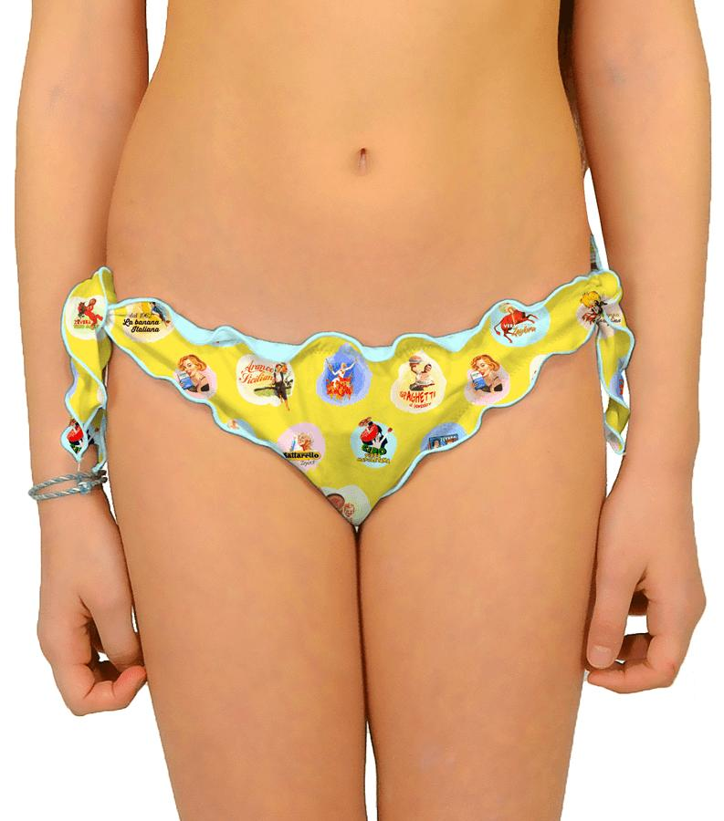 Zeybra SLIP BAMBINA POSTER CANARINO Offerta per la Festa della Mamma